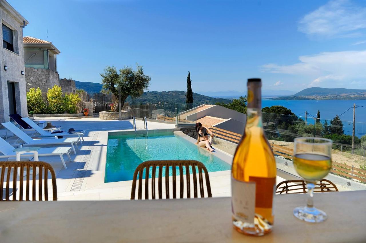 Ionian Stone Luxury Villa Nikiana Exterior foto